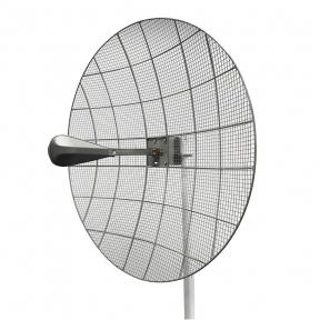 Параболічна 4G LTE MIMO антена Kroks KNA30-1700/2700 посиленням 30 dBi (1700 - 2700 МГц)