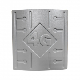 Панельна 3G / 4G LTE MIMO антена RunBit Force посиленням 2 x 18 dBi (1700-2600 МГц)